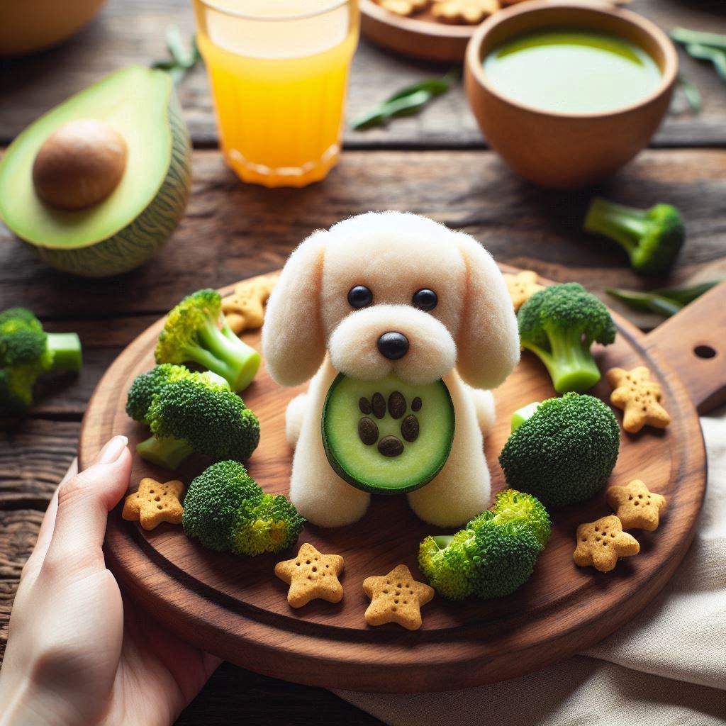 Leia mais sobre o artigo Petisco natural para cães de Melão e brócolis: Uma combinação doce e crucífera, rica em nutrientes.